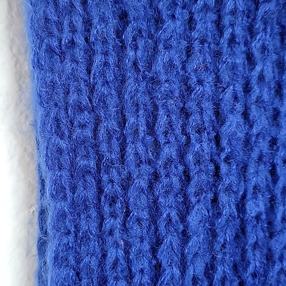 COTTON ON Blue Casual Chunky Knit Infinity Scarf OS - Picture 3 of 5